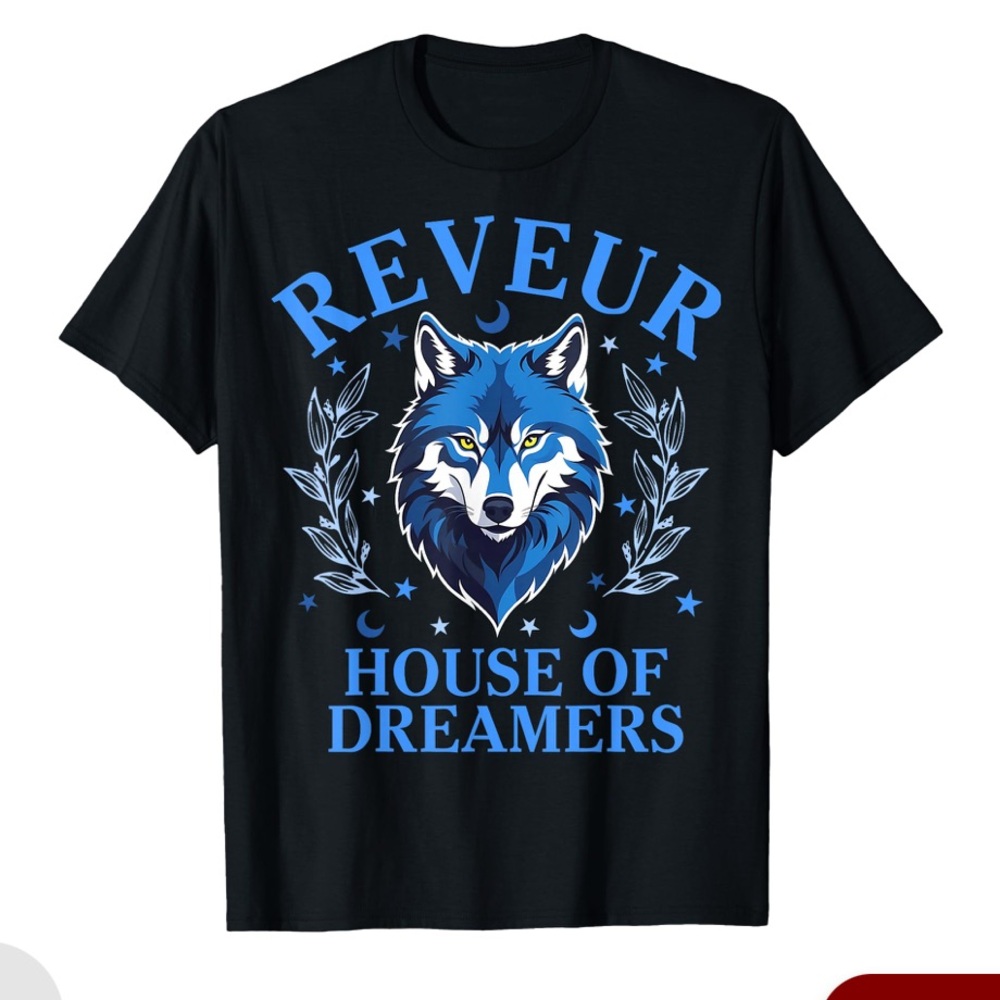 Wolf Spirit Animal Nature Lovers T-Shirt Black/Blue-Adult Large